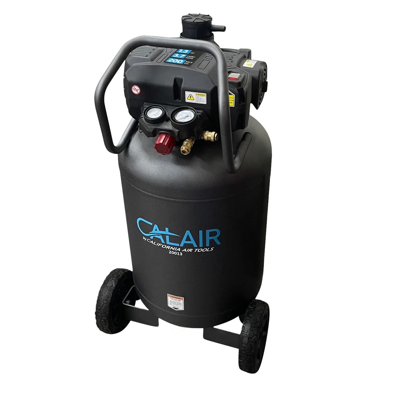 California Air Tools CALAIR-20013 High Pressure 20 Gallon 1.3 Hp Air Compressor 13